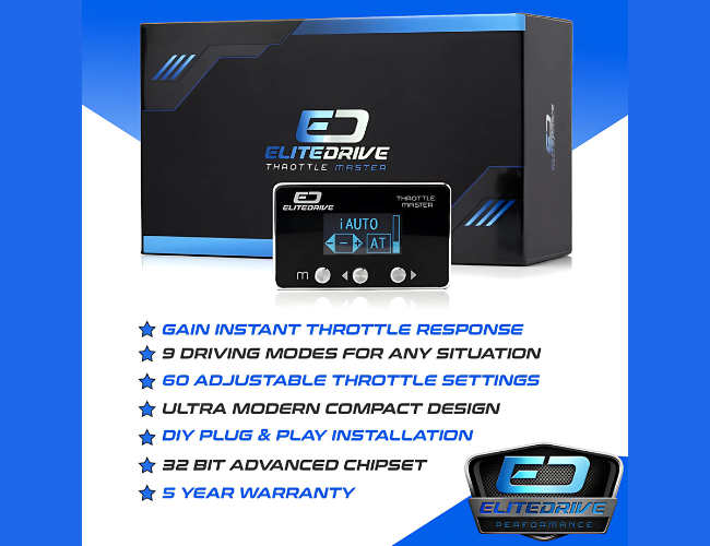 ELITEDRIVE THROTTLE CONTROLLER FOR SUZUKI JIMNY's 2019 - 2026 (4th Gen)