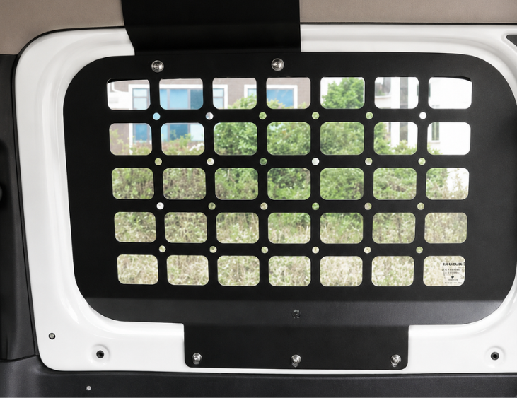 New Pair of Rear Window MOLLE Storage Panels for Suzuki Jimny 3 Door (2018+