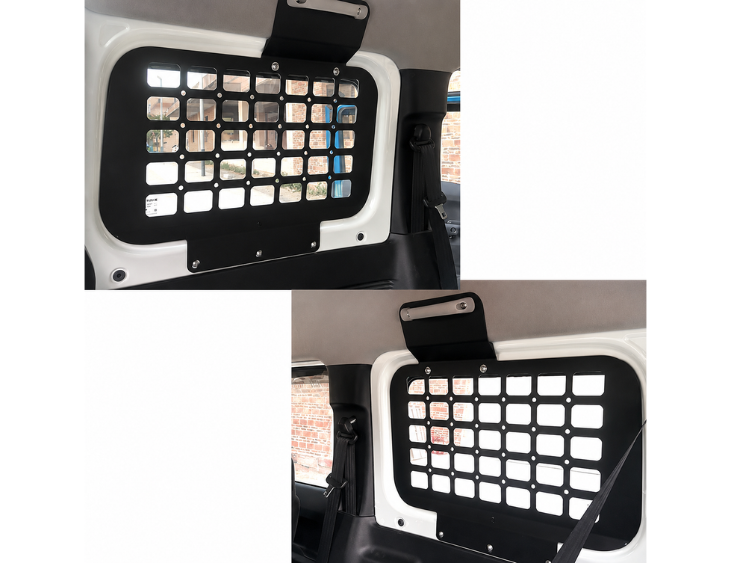 New Pair of Rear Window MOLLE Storage Panels for Suzuki Jimny 3 Door (2018+