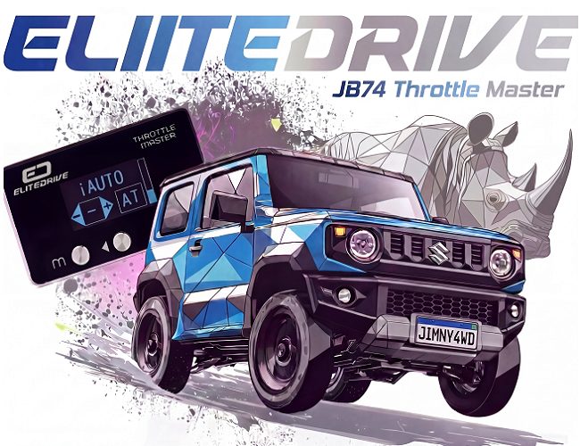 ELITEDRIVE THROTTLE CONTROLLER FOR SUZUKI JIMNY's 2019 - 2026 (4th Gen)