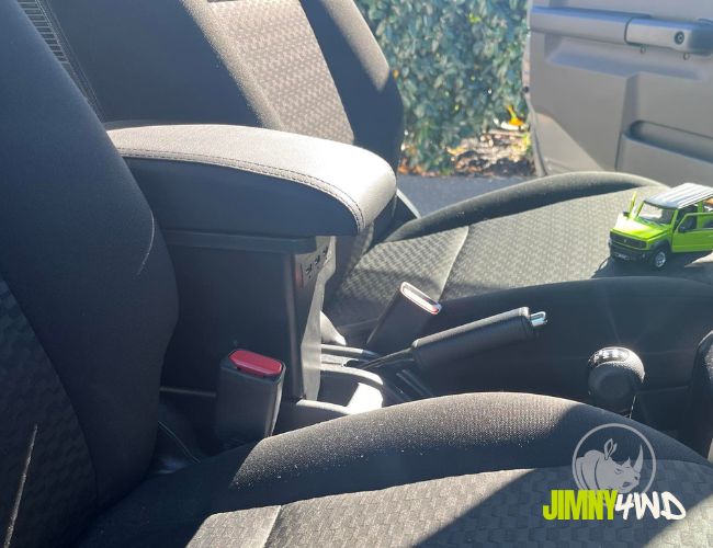 Suzuki Jimny Armrest for 2019-2026 Models with Storage and USB Ports